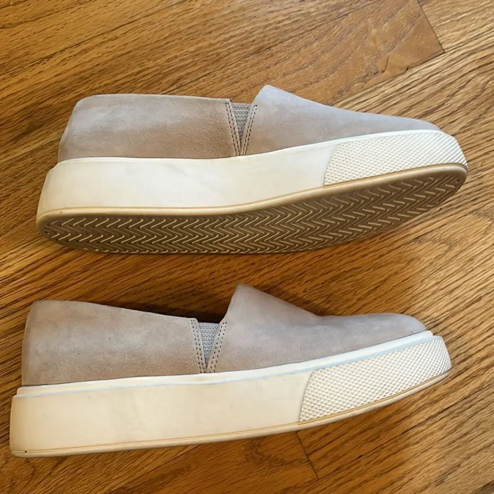 Vince Camuto Abbinna Slip On Wedge Platform Loafer Sneaker-Size 6.5M